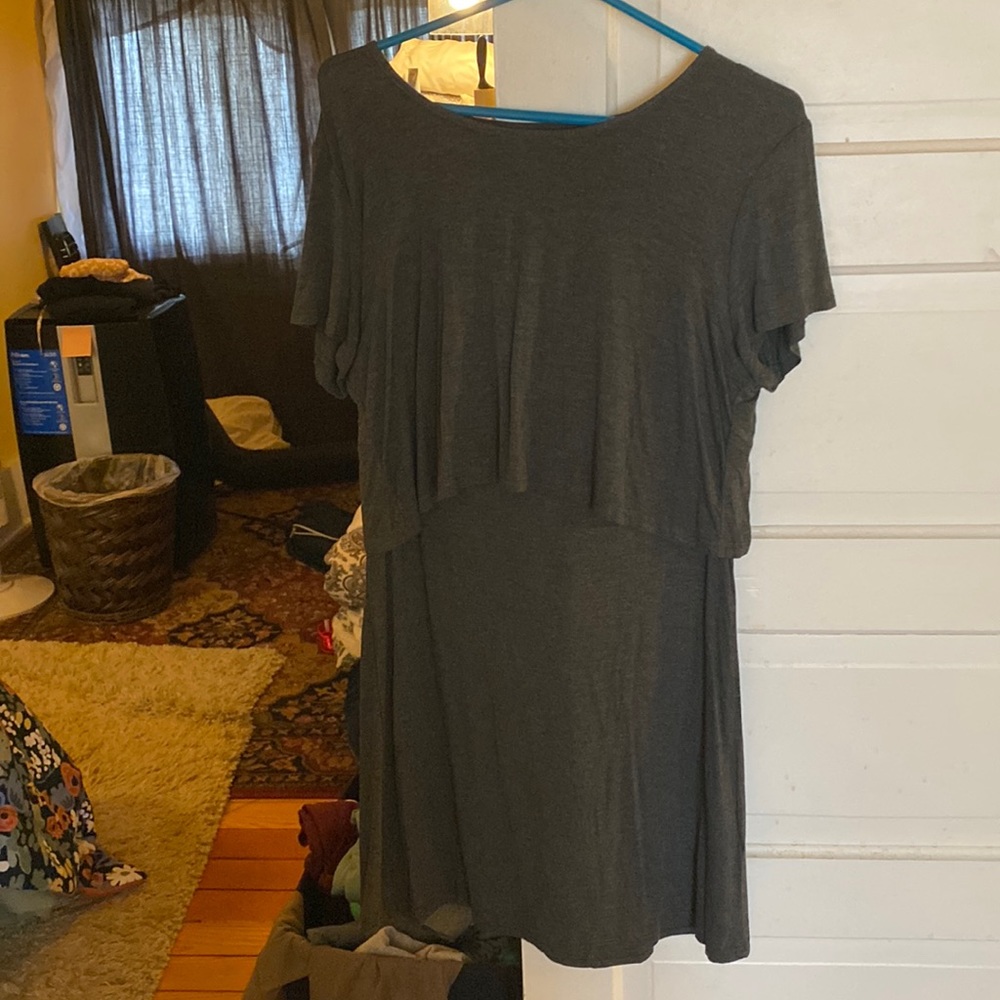 Grey nursing dress